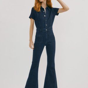 KanCan Denim Jumpsuit M